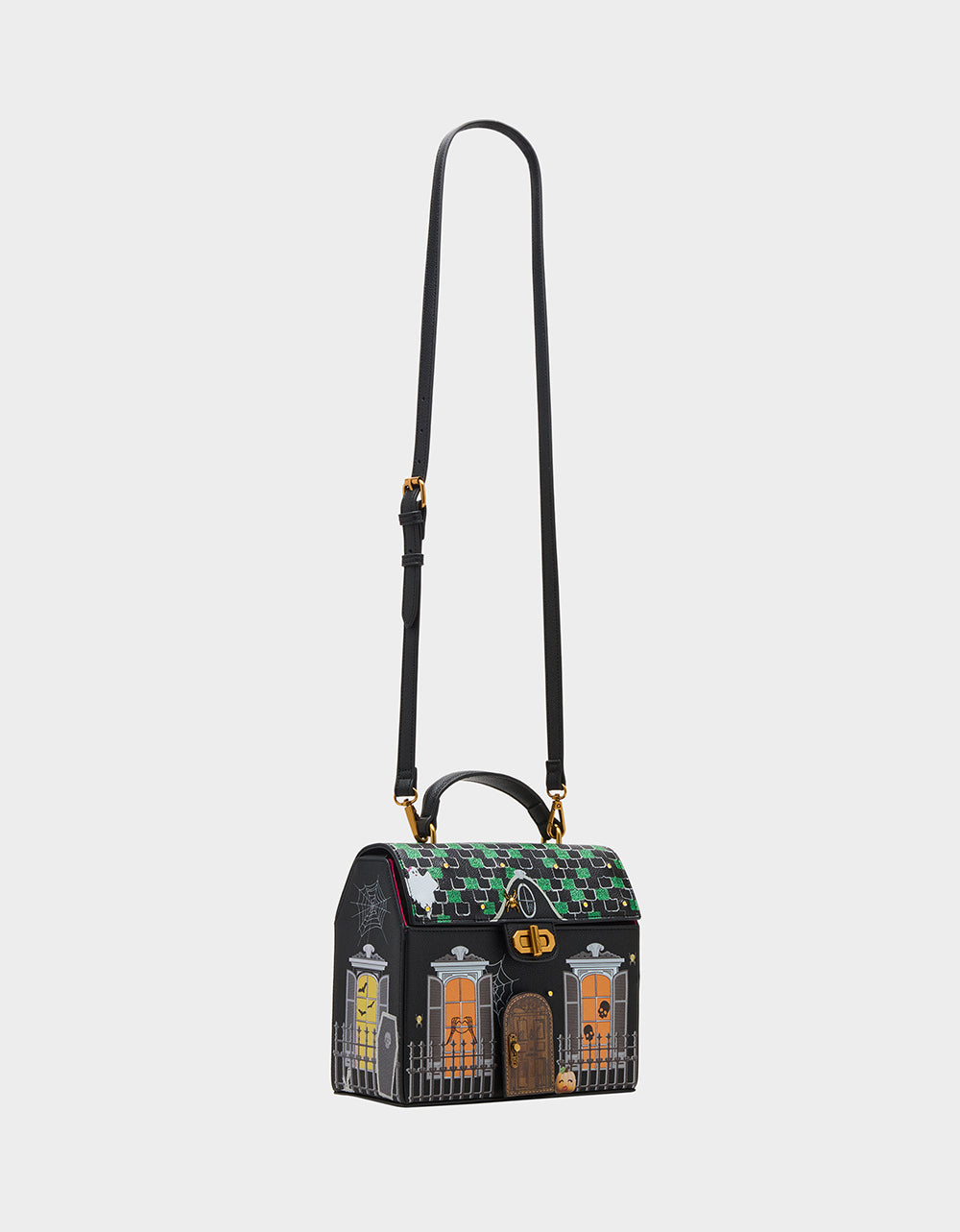 Betsey Johnson Featured | FOREVER HOME BUNDLE Women's Haunted House Halloween Crossbody, Wallet on Chain, and Wallet Set