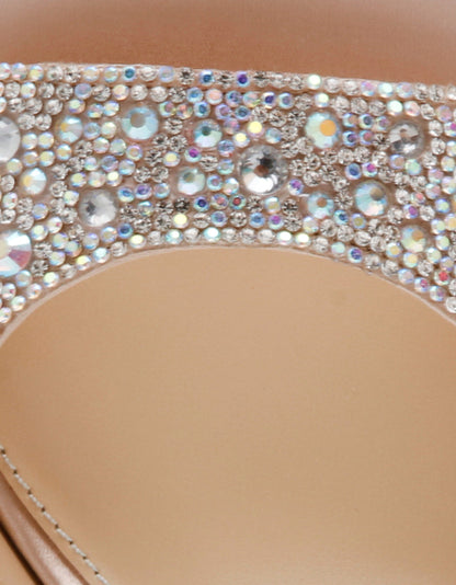 Betsey Johnson Recommended | RHINESTONE HOLIDAY BUNDLE Women's Rhinestone Block Heel and Wallet on Chain Phone Holder Crossbody