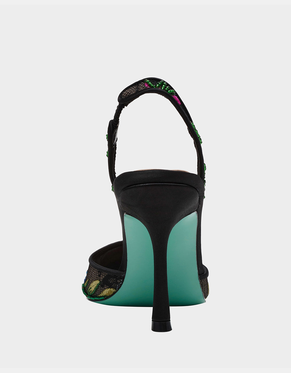 Betsey Johnson Customer Favorite | THE FLOWER CHILD HOLIDAY BUNDLE Women's Mini 3D Flower Dress Black and Floral Heel
