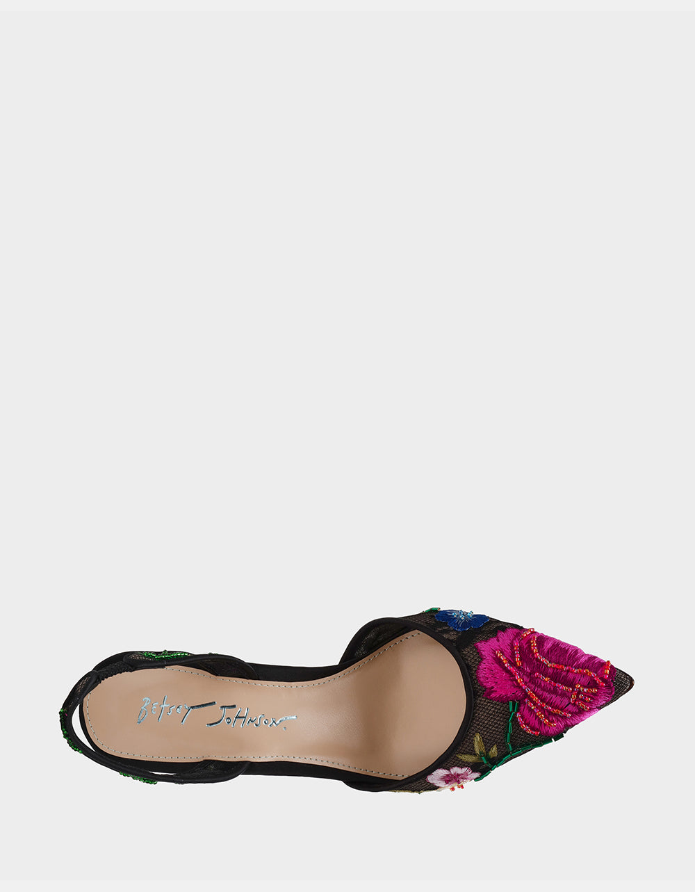 Betsey Johnson Customer Favorite | THE FLOWER CHILD HOLIDAY BUNDLE Women's Mini 3D Flower Dress Black and Floral Heel