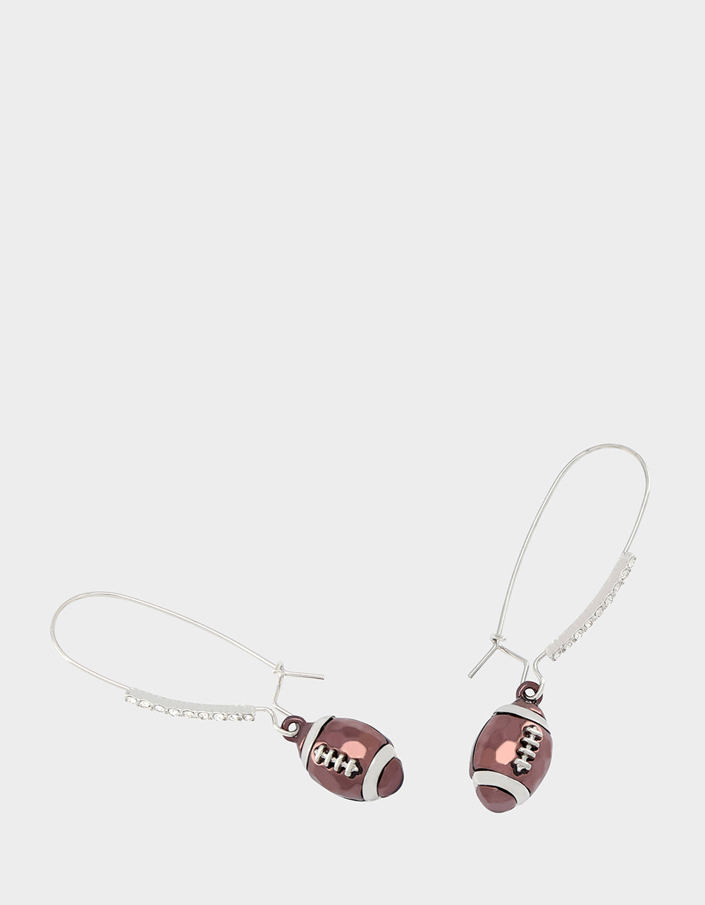 Betsey Johnson Deals | FOOTBALL DROP EARRINGS BROWN Women's Hook Football Earrings