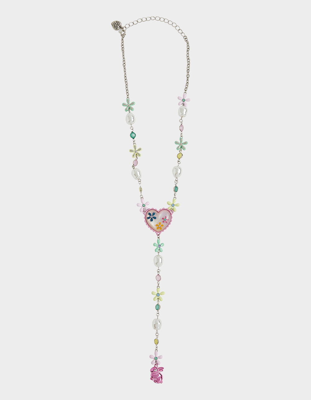 Betsey Johnson Best Price | HOP TO IT FLOWER EGG Y NECKLACE MULTI