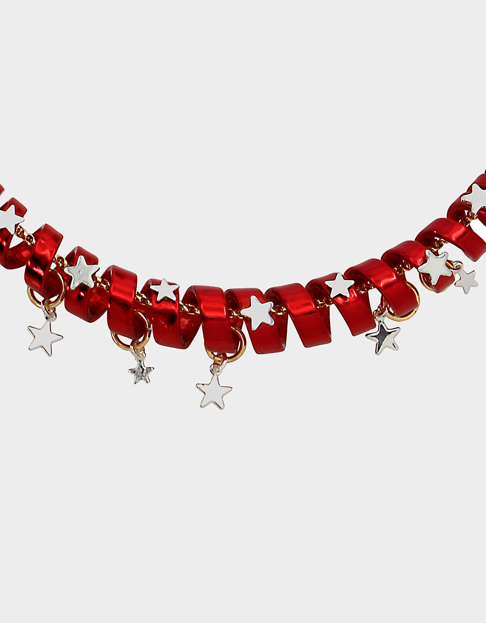 Betsey Johnson Essential | BETSEYS HOLIDAY COIL NECKLACE RED