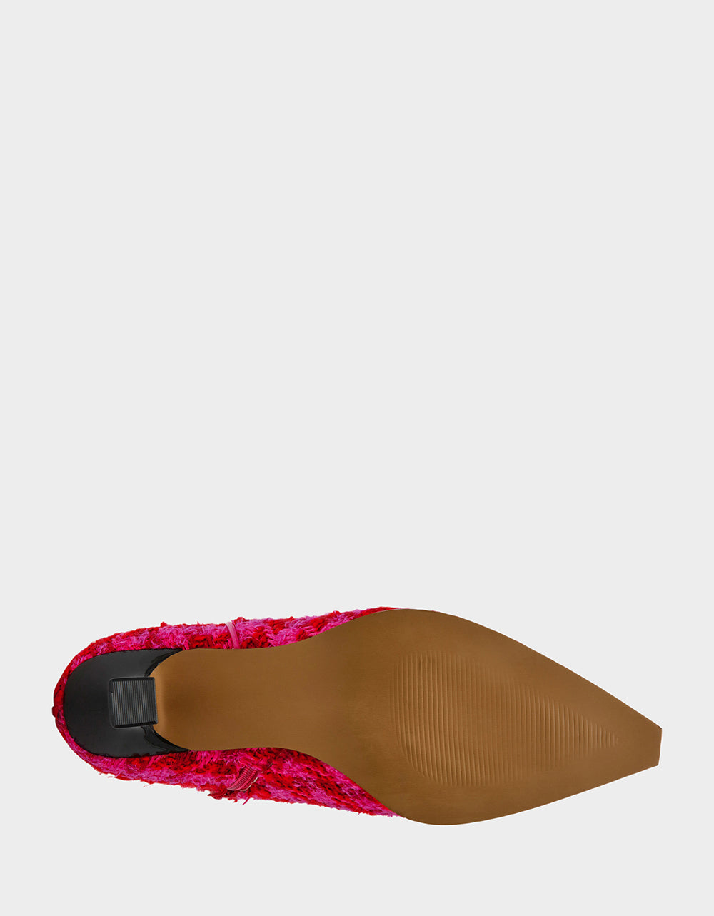 Betsey Johnson New | LOUISA FUCHSIA MULTI Women's Pointed Toe Kitten Heel Ankle Bootie