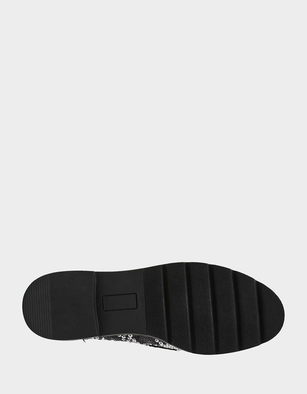 Betsey Johnson Premium | HARLOE BLACK WHITE PLAID Platfrom Pearl Embellished Women's Loafer