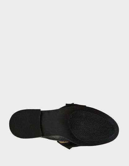 Betsey Johnson Smart Buy | SETH BLACK Women's Mesh Pearl Bow Slip-On Loafer