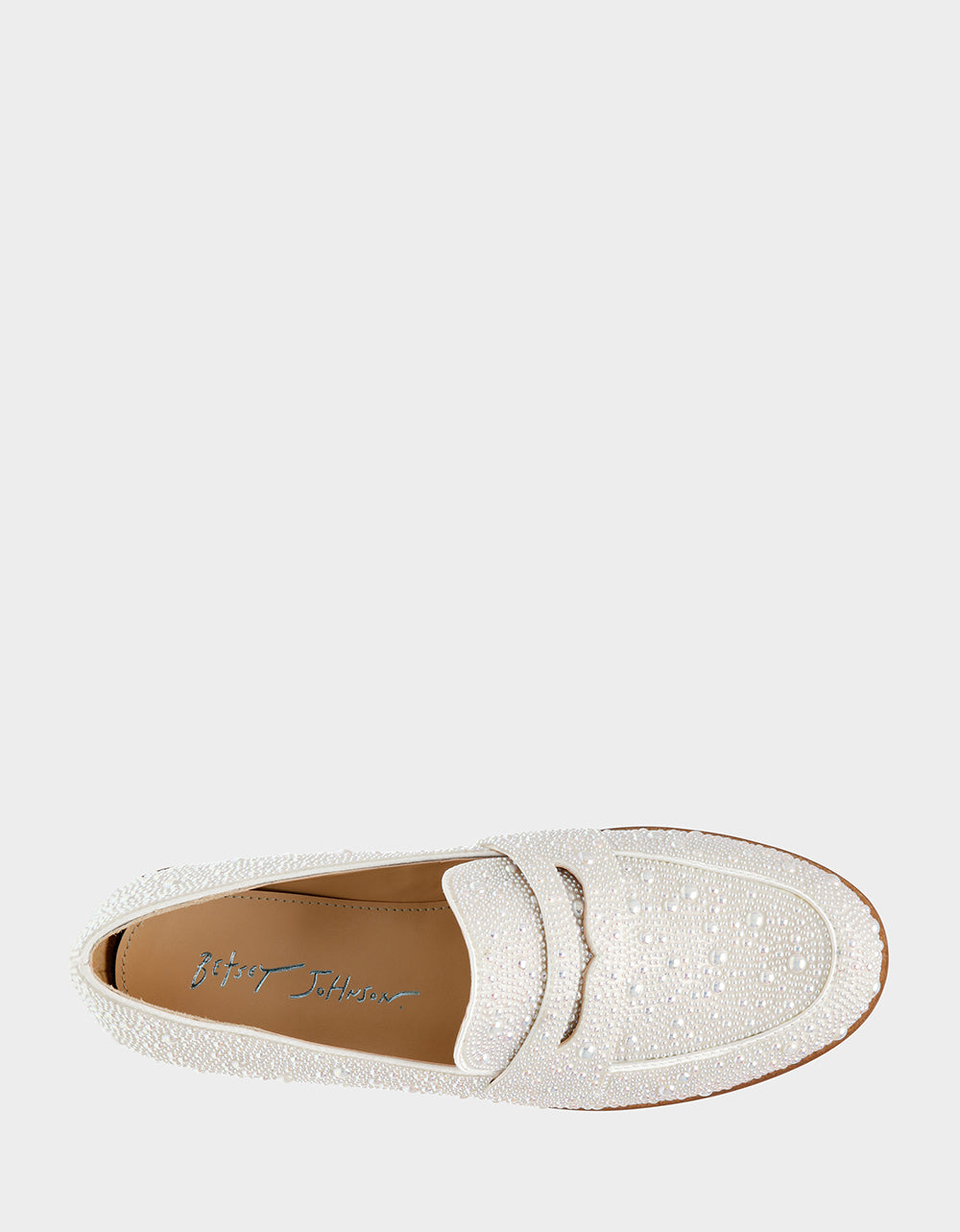Betsey Johnson Value | ARON IVORY Pearl Loafers
