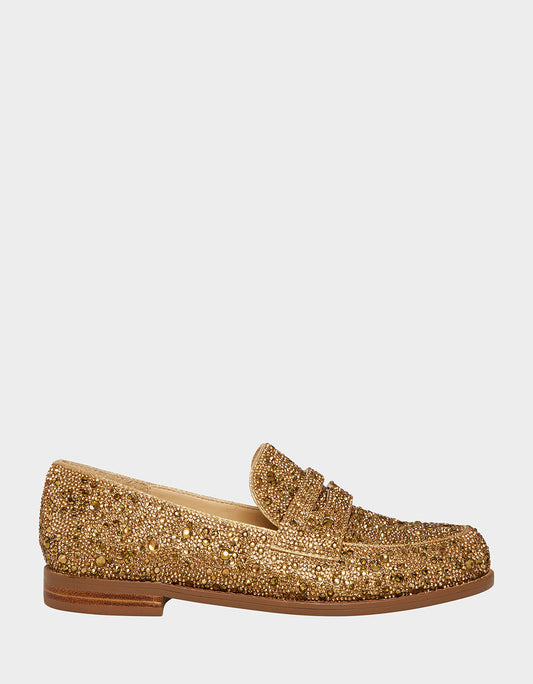 Betsey Johnson Special Offer | ARON GOLD Loafers