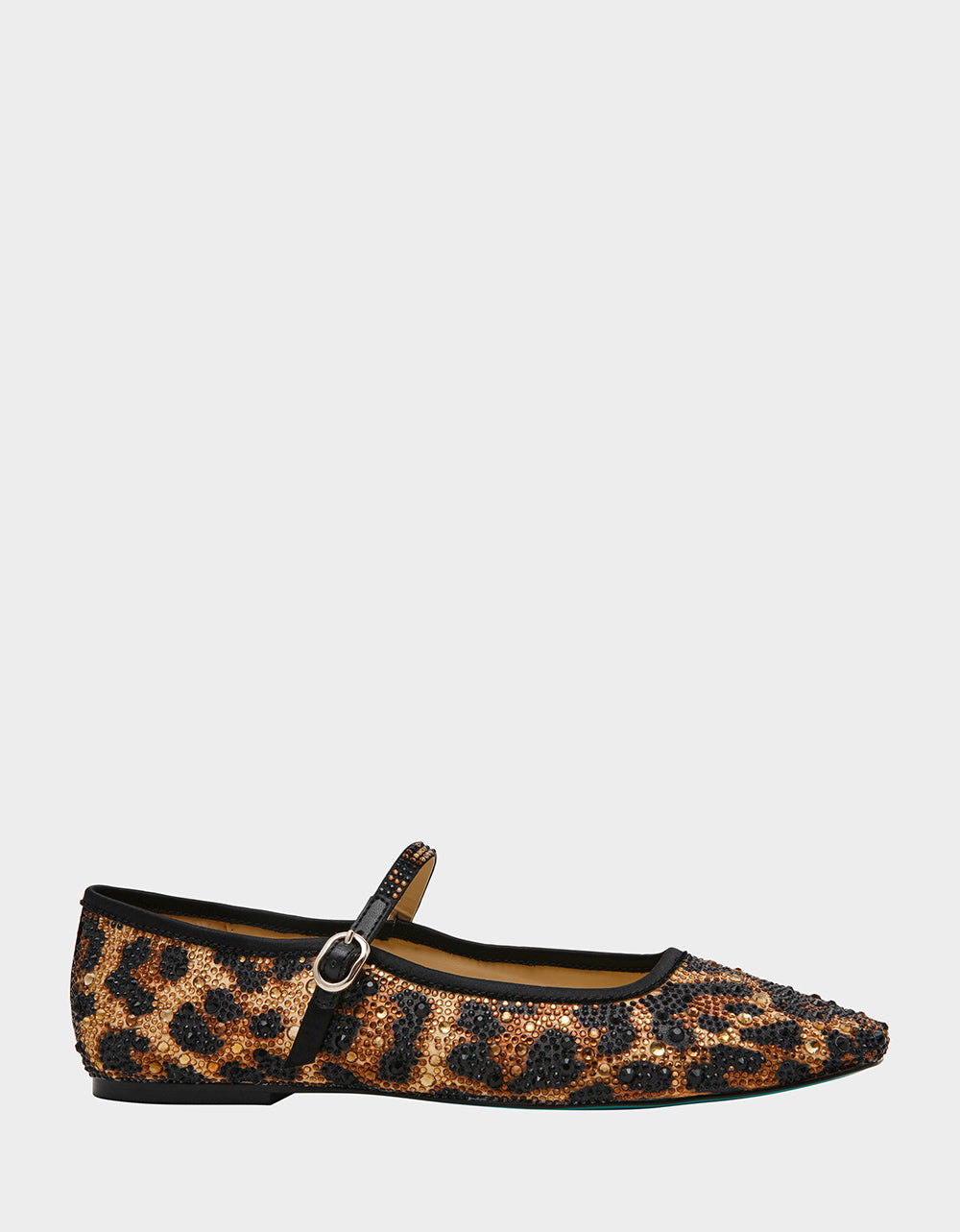 Betsey Johnson Sale | LOREL LEOPARD Women's Leopard Mary Jane Ballet Flat