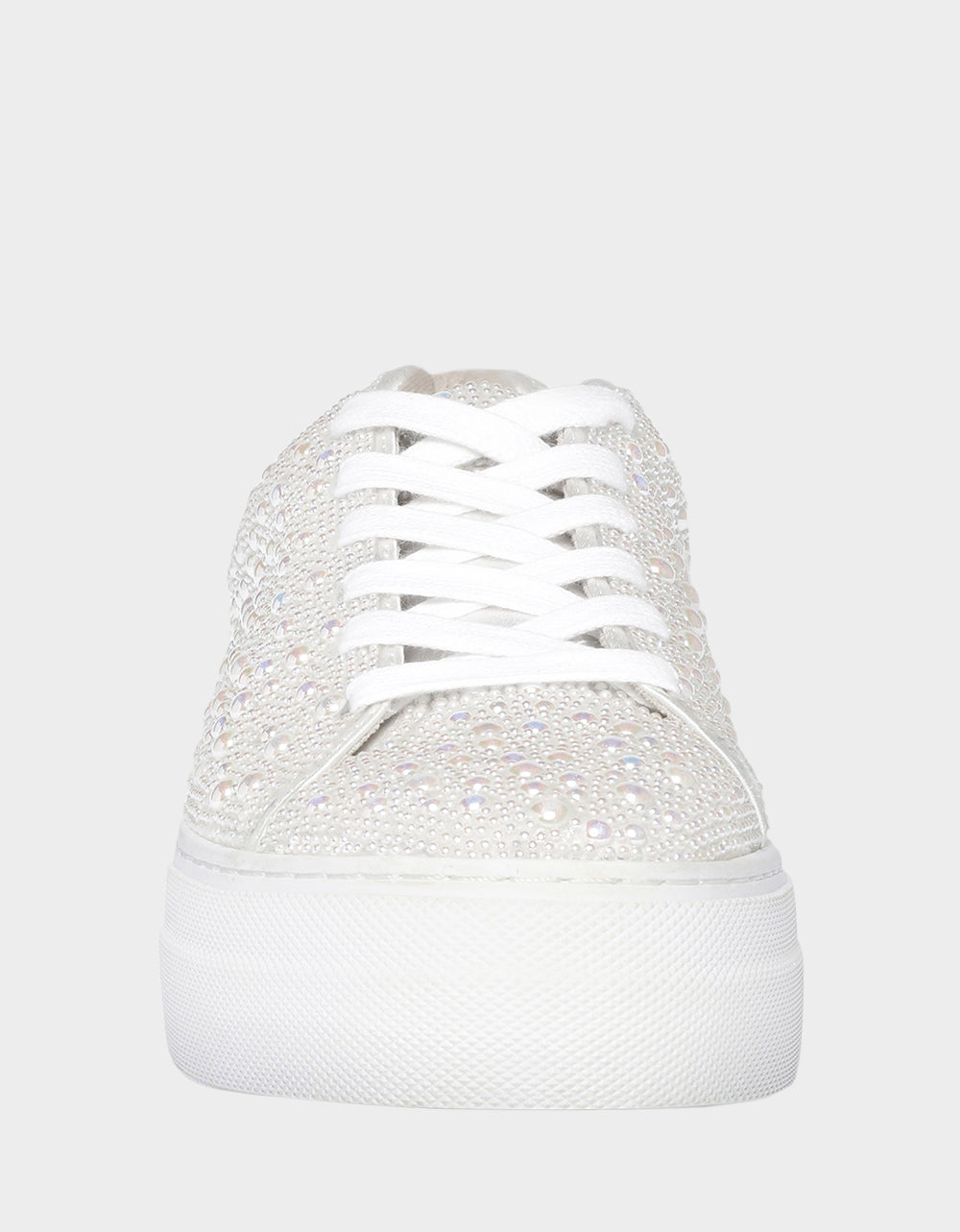 Betsey Johnson Featured | SB-SIDNY IVORY Pearl Sneaker