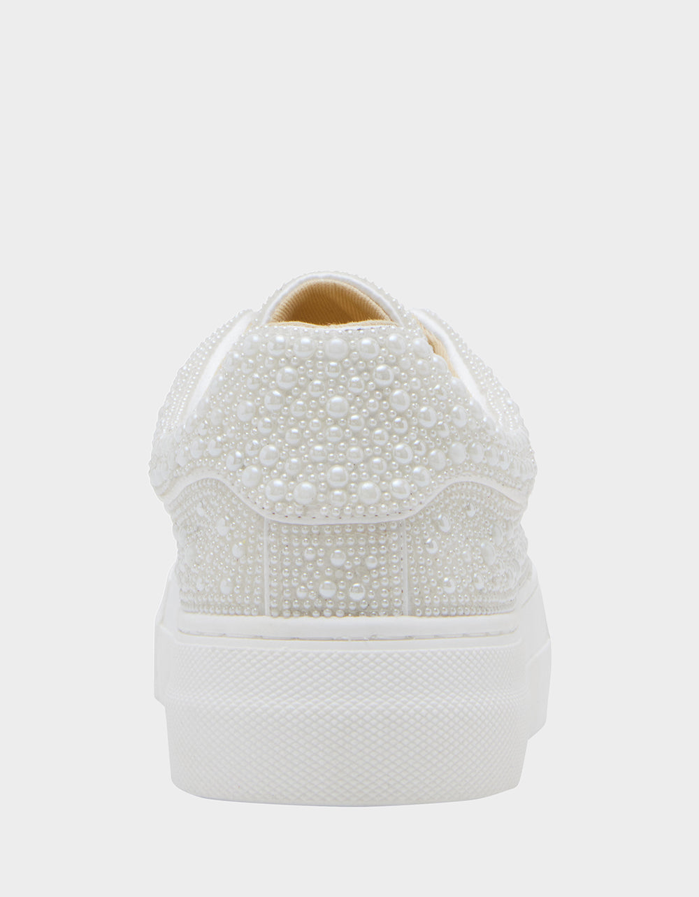 Betsey Johnson Featured | SB-SIDNY IVORY Pearl Sneaker