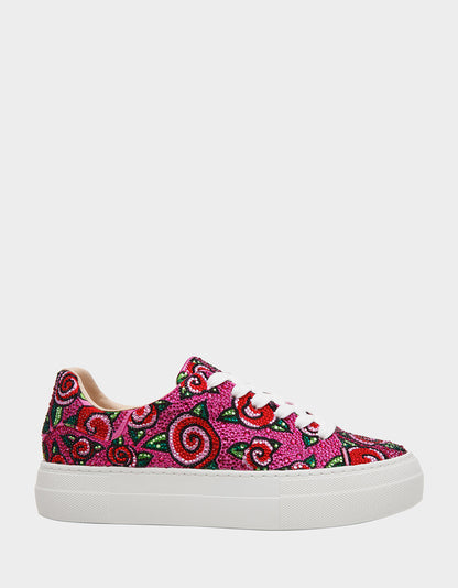 Betsey Johnson Everyday | SIDNY FUCHSIA ROSE Women's Tennis Sneaker