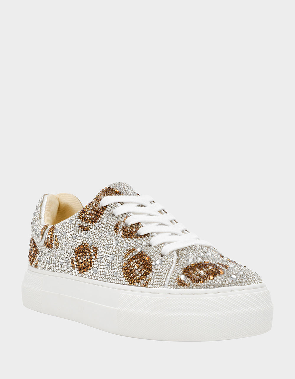Betsey Johnson Quality | THE BIG GAME BUNDLE Women's Football Rhinestone Sneakers, Earrings, and Necklace Set