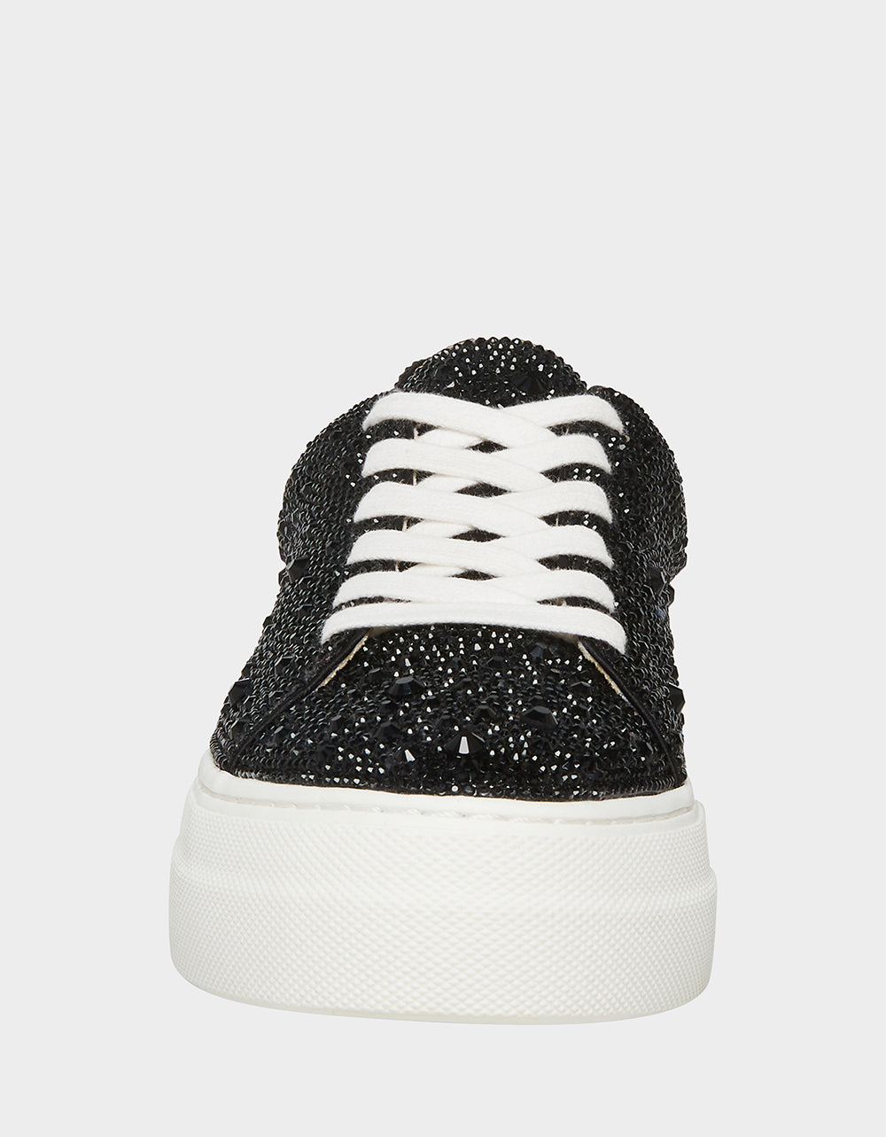 Betsey Johnson Recommended | SB-SIDNY BLACK Rhinestone Sneaker
