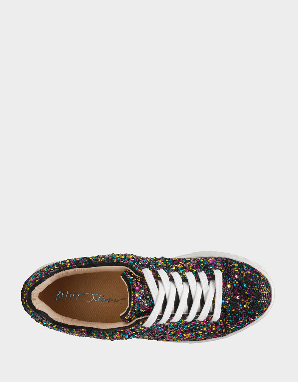 Betsey Johnson Best Price | SIDNY BLACK MULTI Women's Sneaker