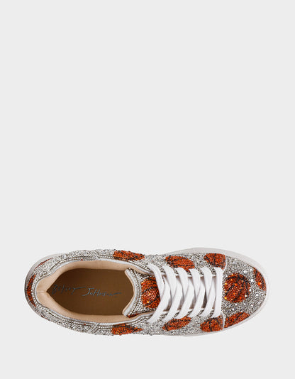 Betsey Johnson Discount | SB-SIDNY BASKETBALL Women's Rhinestone Basketball Sneaker
