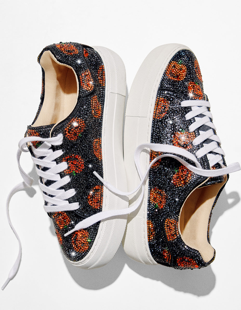 Betsey Johnson New | SIDNY PUMPKIN Print Sneakers