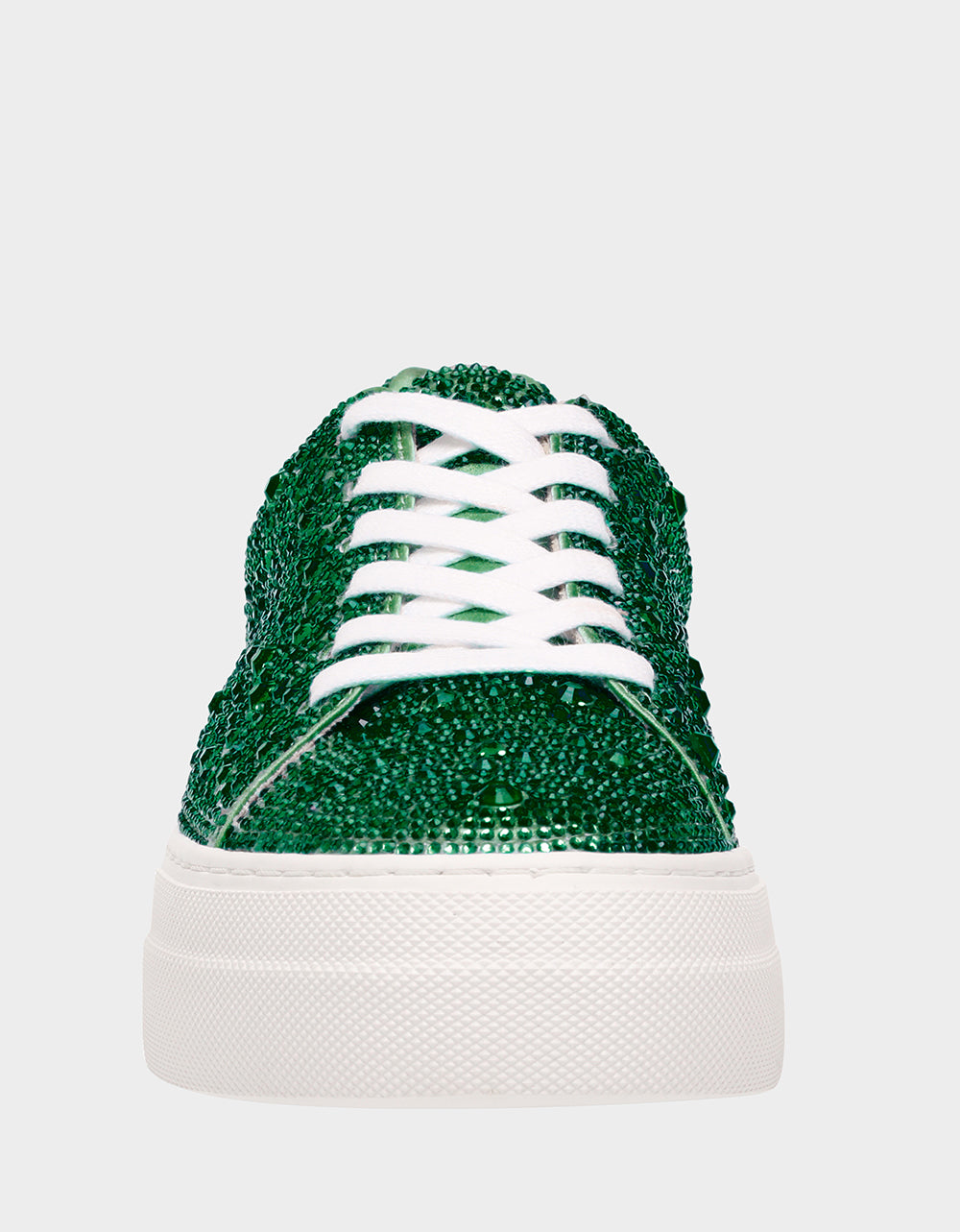 Betsey Johnson Popular | SIDNY EMERALD Rhinestone Sneaker