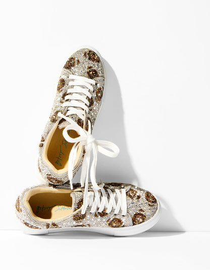 Betsey Johnson Top Pick | SIDNY SILVER FOOTBALL Women's Football Sneaker
