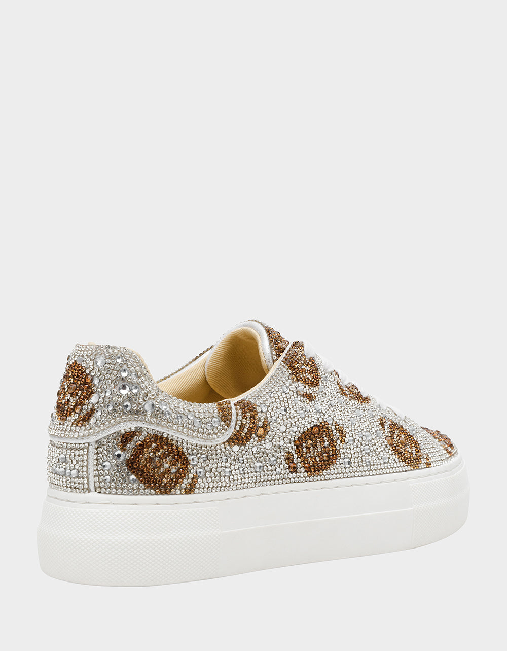 Betsey Johnson Top Pick | SIDNY SILVER FOOTBALL Women's Football Sneaker