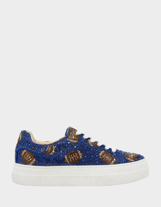 Betsey Johnson Classic | SIDNY BLUE FOOTBALL Women's Football Sneaker