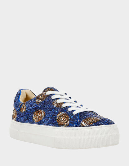 Betsey Johnson Classic | SIDNY BLUE FOOTBALL Women's Football Sneaker