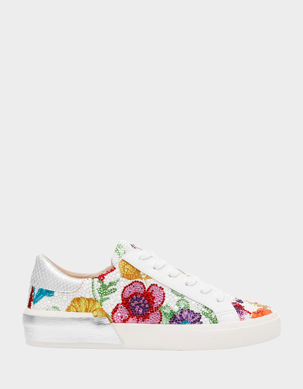 Betsey Johnson Sale | DAMON BRIGHT MULTI Women's Multicolor Floral Sneaker