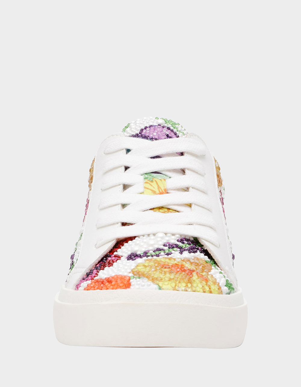 Betsey Johnson Sale | DAMON BRIGHT MULTI Women's Multicolor Floral Sneaker