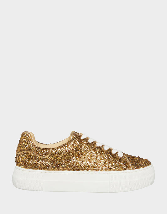 Betsey Johnson Everyday | SB-SIDNY GOLD Rhinestone Shoes