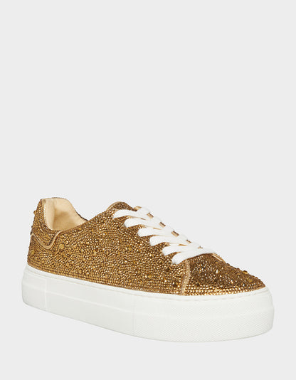 Betsey Johnson Everyday | SB-SIDNY GOLD Rhinestone Shoes
