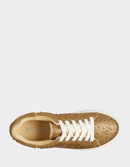 Betsey Johnson Everyday | SB-SIDNY GOLD Rhinestone Shoes