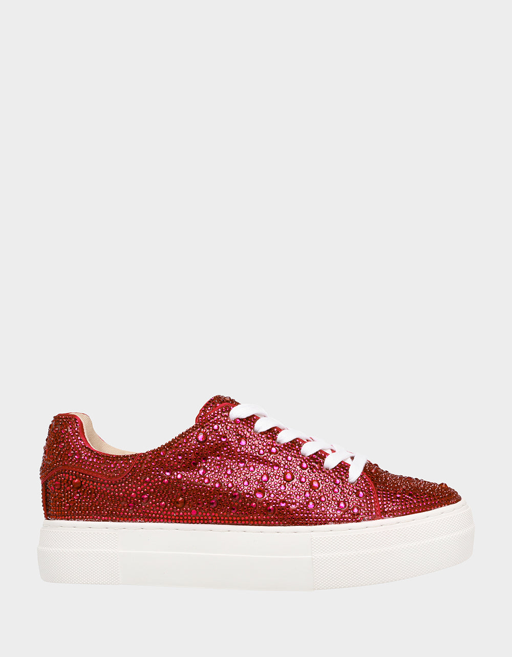 Betsey Johnson Smart Buy | SIDNY RED Rhinestone Sneaker
