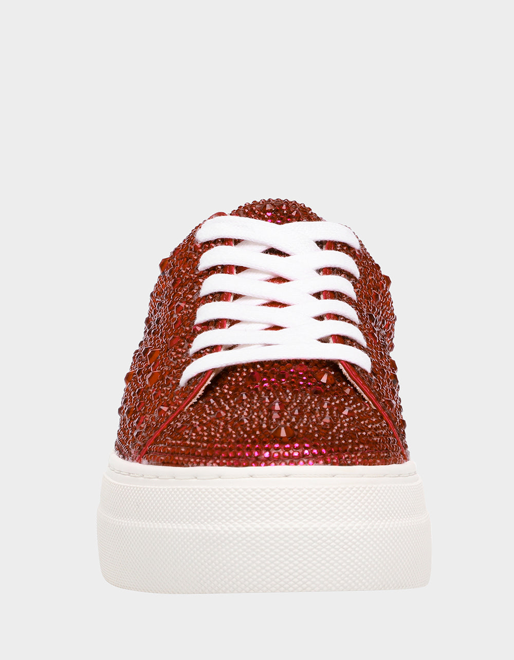 Betsey Johnson Smart Buy | SIDNY RED Rhinestone Sneaker