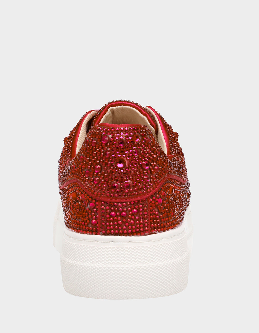 Betsey Johnson Smart Buy | SIDNY RED Rhinestone Sneaker