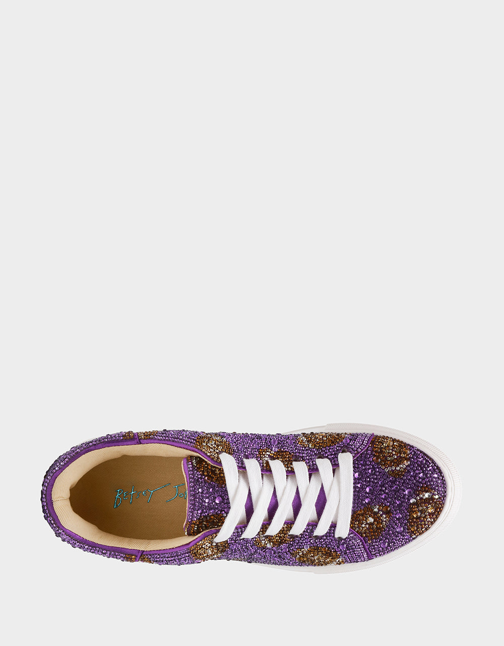 Betsey Johnson Best Price | SIDNY PURPLE FOOTBALL Women's Football Sneaker