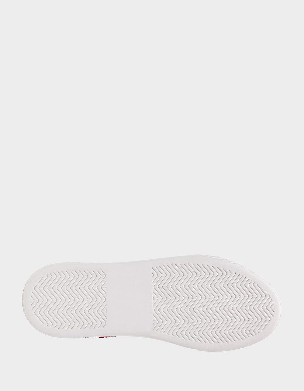 Betsey Johnson Recommended | REILY RED Platform Low-Top Lace-Up Rhinestone Women's Sneaker