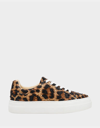 Betsey Johnson Premium | SIDNY LEOPARD Women's Leopard Sneaker