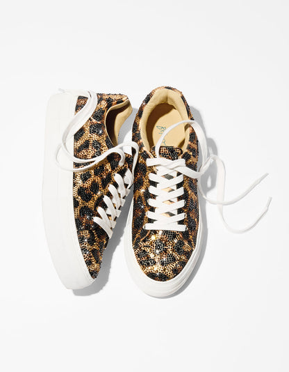 Betsey Johnson Premium | SIDNY LEOPARD Women's Leopard Sneaker