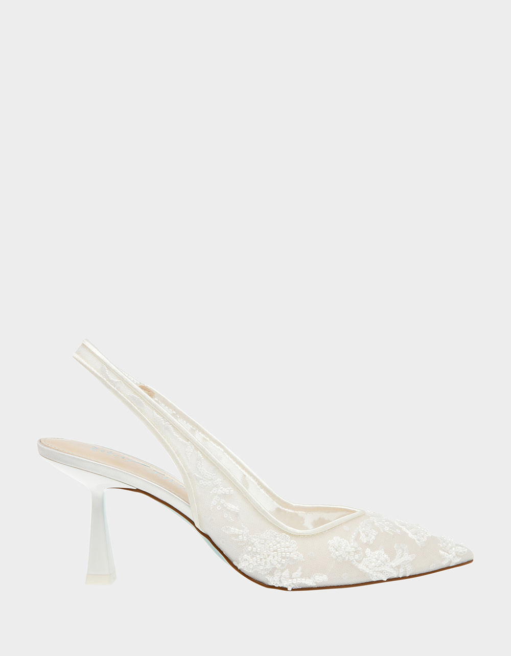 Betsey Johnson Special Offer | NIKKI IVORY Slingback Heels