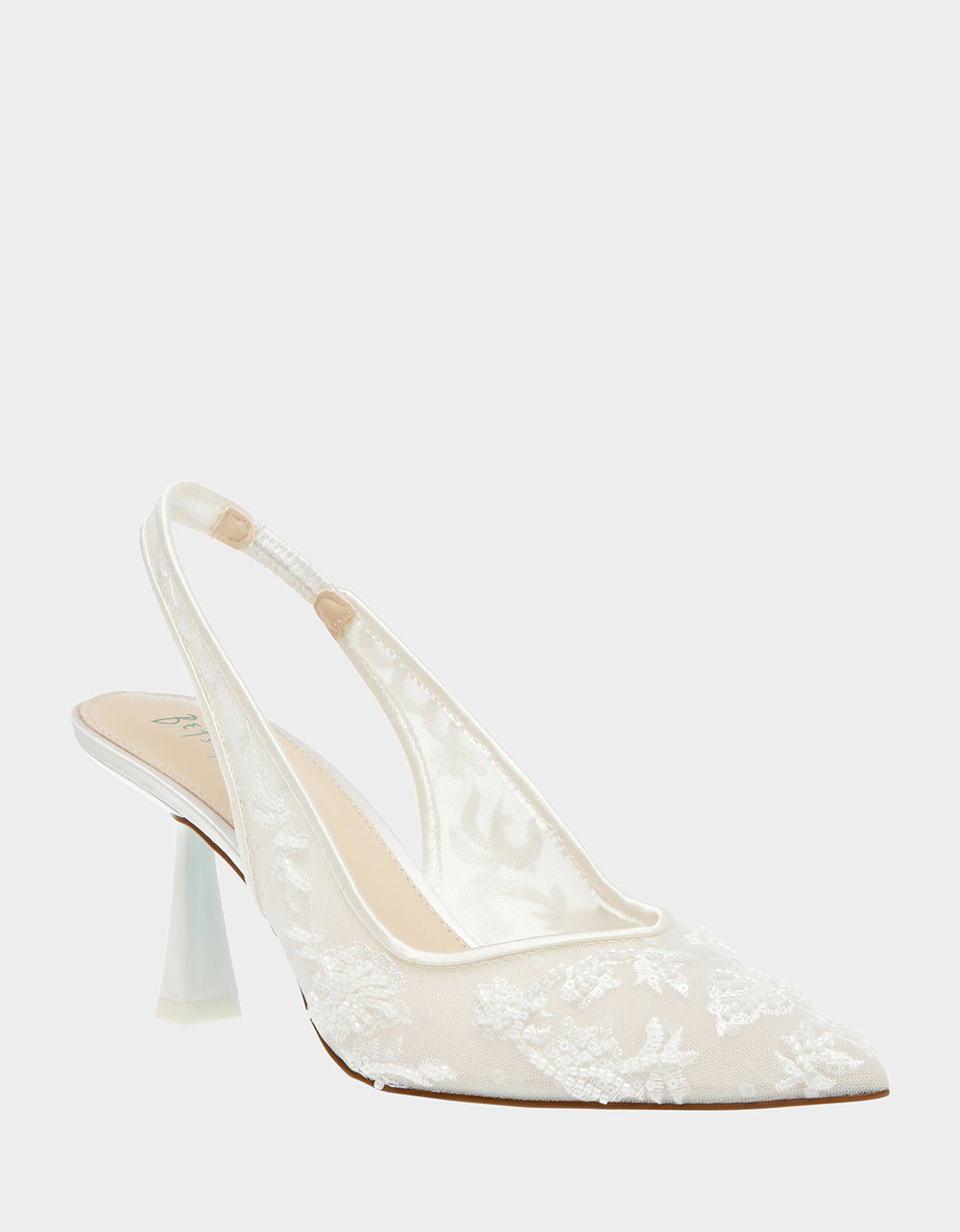 Betsey Johnson Special Offer | NIKKI IVORY Slingback Heels