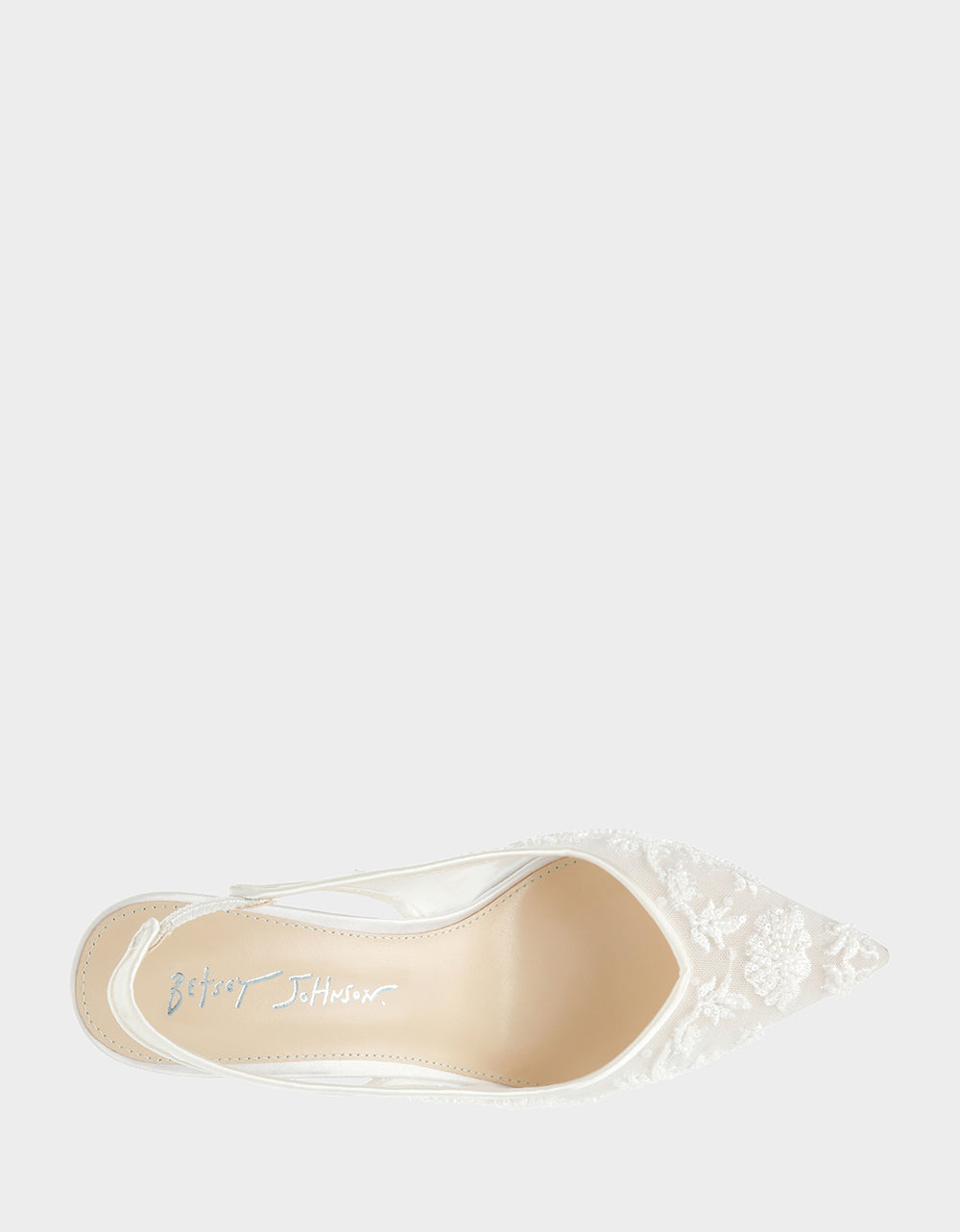 Betsey Johnson Special Offer | NIKKI IVORY Slingback Heels