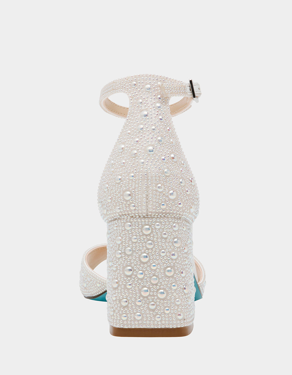 Betsey Johnson Customer Favorite | KAMI PEARL Block Heel Open Toe Women's Heel