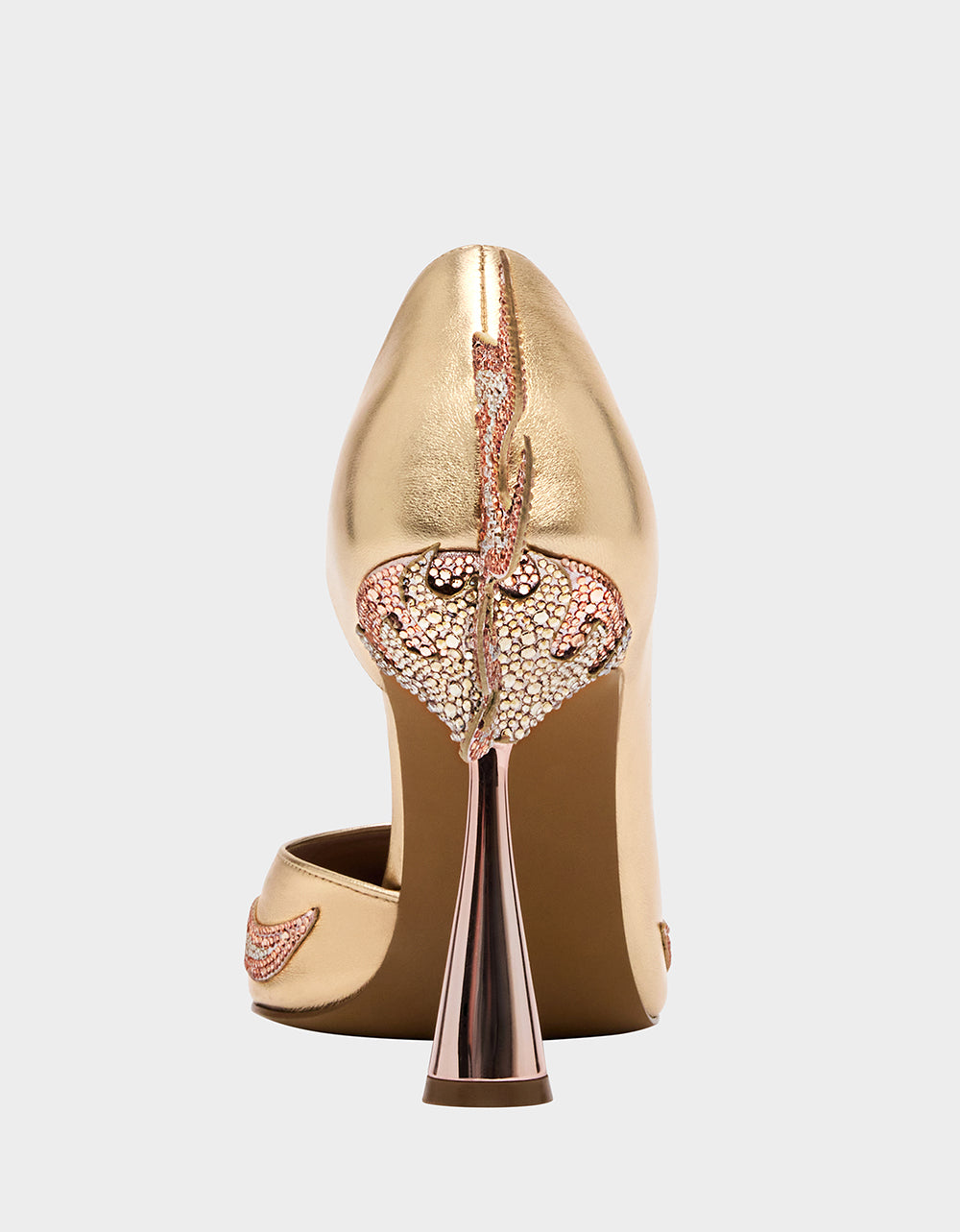 Betsey Johnson Great Value | PHOENIX METAL MULTI Pointed-Toe Pump Women's Heel