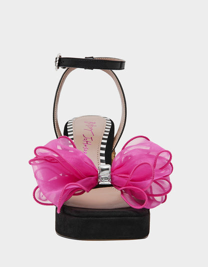 Betsey Johnson Exclusive | PALLOMA BLACK MULTI Women's Platform Block Heel