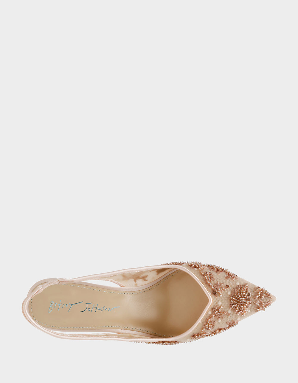 Betsey Johnson Great Value | NIKKI BLUSH Slingback Pointed Toe Women's Heels