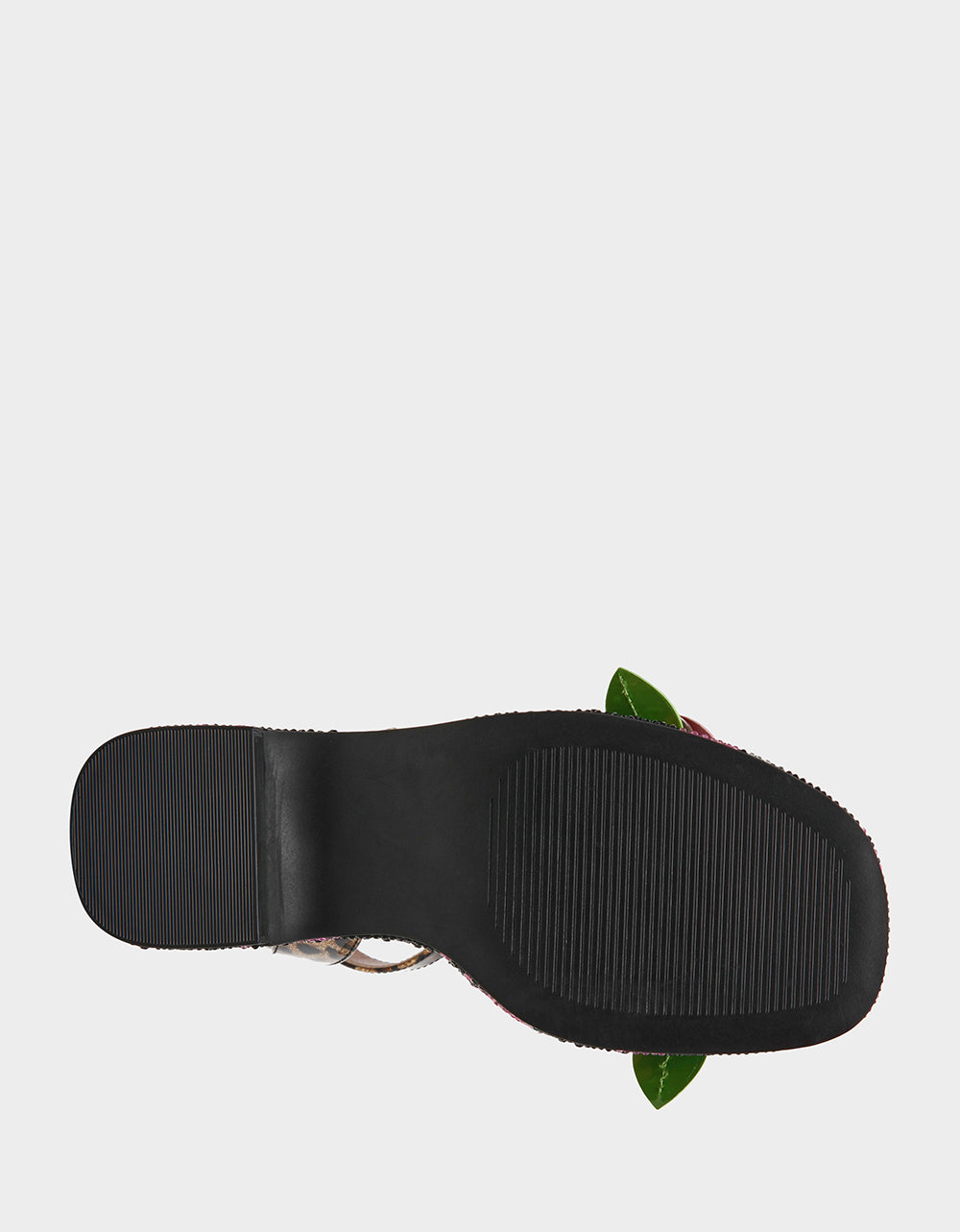 Betsey Johnson Special Offer | LIZZETE Black Rose Platform Flowers Embellished Women's Wedge Heel