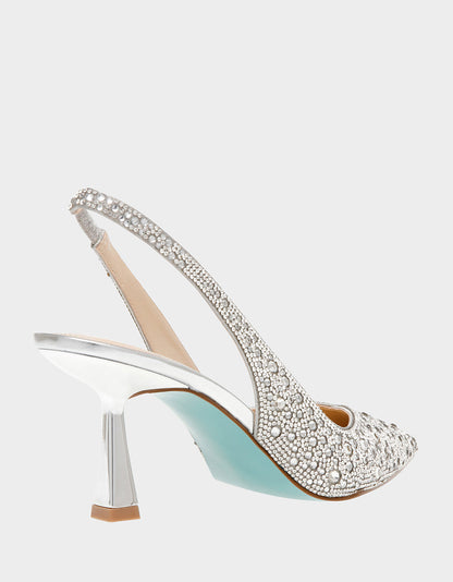 Betsey Johnson Classic | CLARK SILVER Pumps