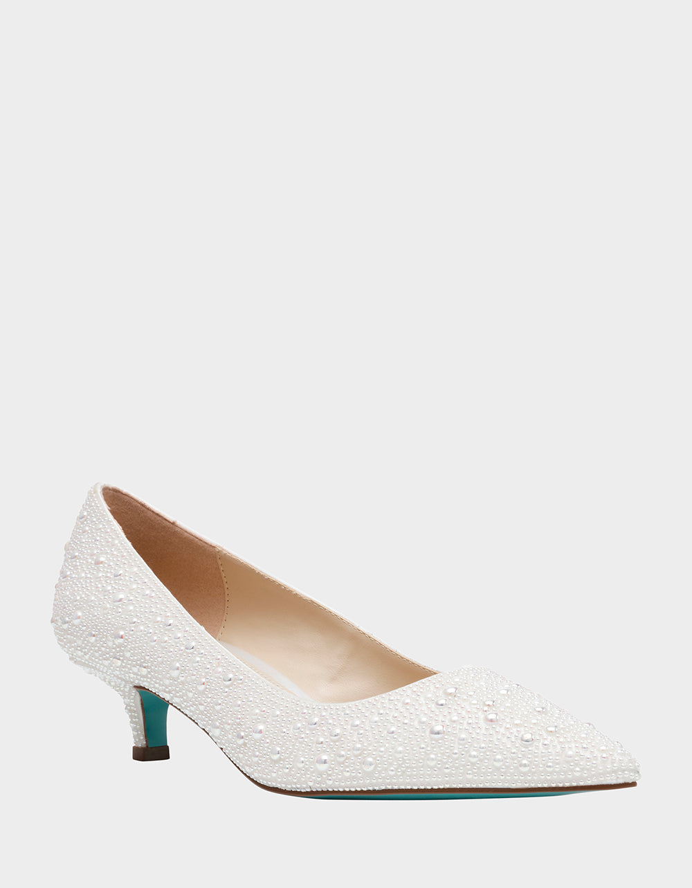 Betsey Johnson Customer Favorite | SCOUT PEARL Bridal Kitten Heel
