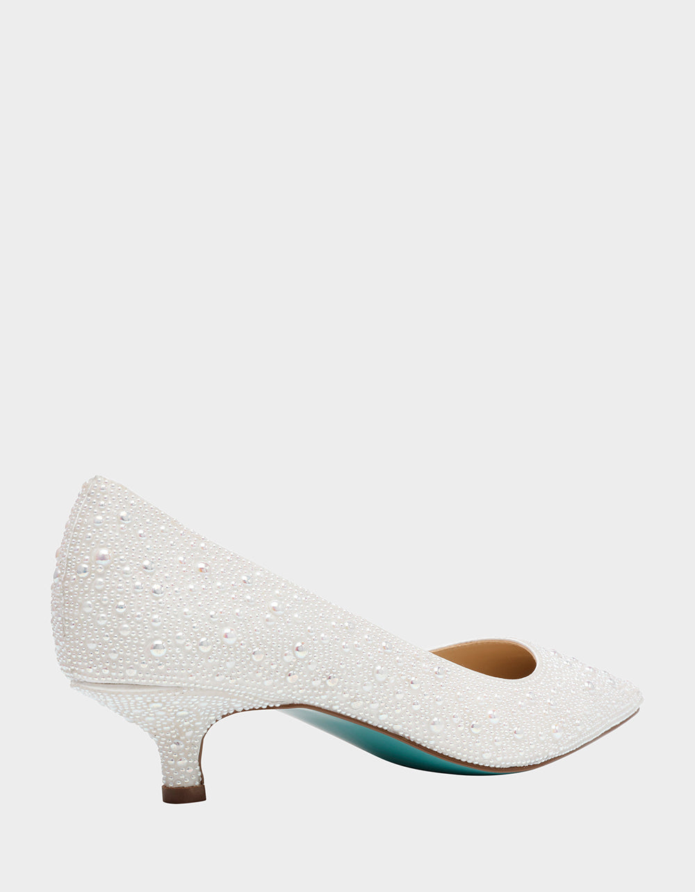 Betsey Johnson Customer Favorite | SCOUT PEARL Bridal Kitten Heel