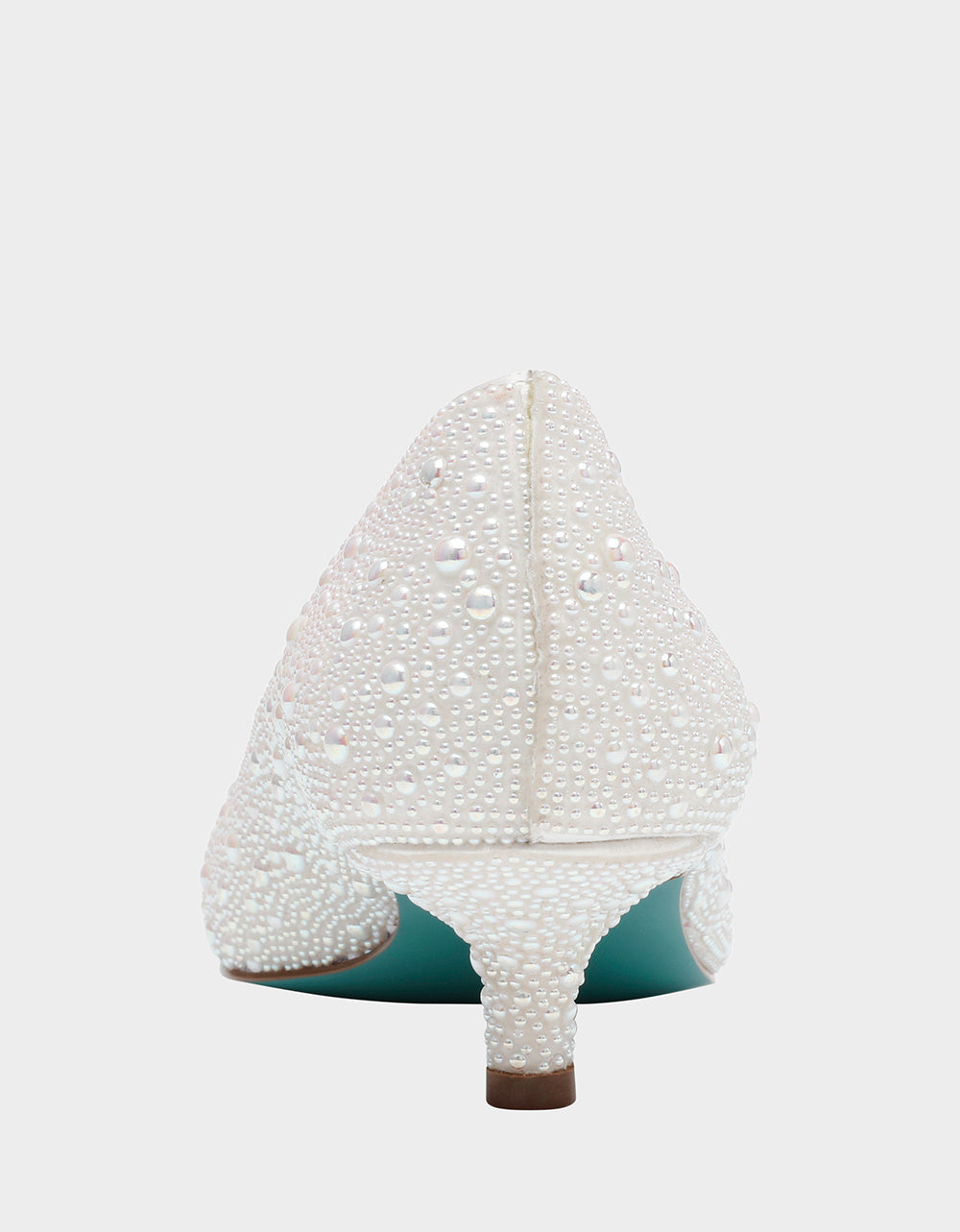 Betsey Johnson Customer Favorite | SCOUT PEARL Bridal Kitten Heel